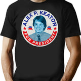 Alex P. Keaton for President Premium Heavyweight Cotton T-Shirt - Black