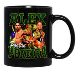Alex Pereira Bootleg Black Coffee Mug, Gift Coffee Mug - Black