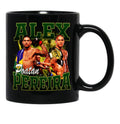 Alex Pereira Bootleg Black Coffee Mug, Gift Coffee Mug - Black