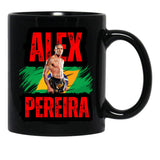Alex Pereira By Newman100 Black Coffee Mug, Gift Coffee Mug - Black