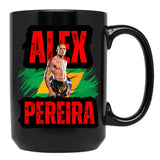 Alex Pereira By Newman100 Black Coffee Mug, Gift Coffee Mug