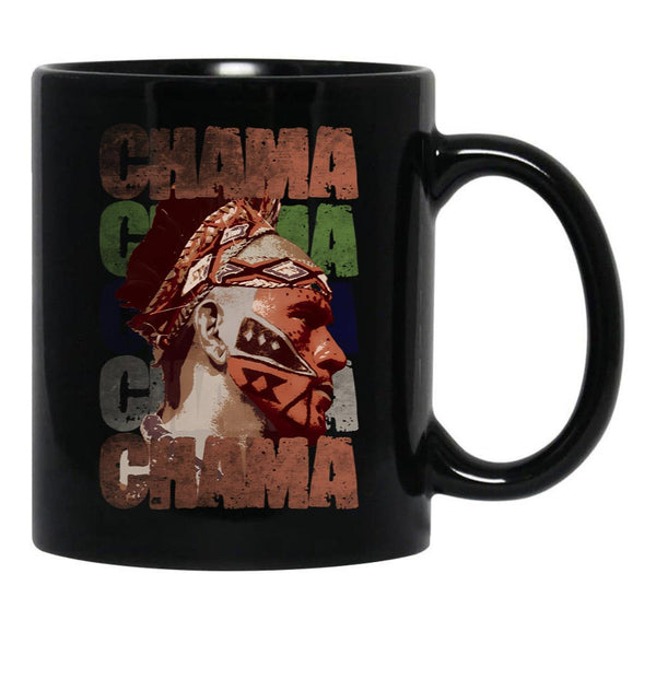 Alex Pereira Chama (1) Black Coffee Mug, Gift Coffee Mug - Black