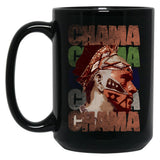 Alex Pereira Chama (1) Black Coffee Mug, Gift Coffee Mug