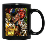 Alex Pereira Chama Black Coffee Mug, Gift Coffee Mug - Black