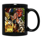 Alex Pereira Chama Black Coffee Mug, Gift Coffee Mug - Black