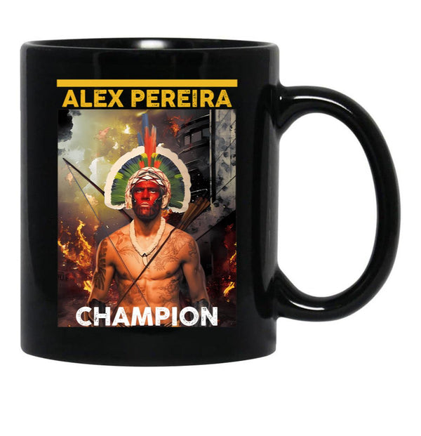 Alex Pereira Classic Mug  Black Coffee Mug, Gift Coffee Mug - Black