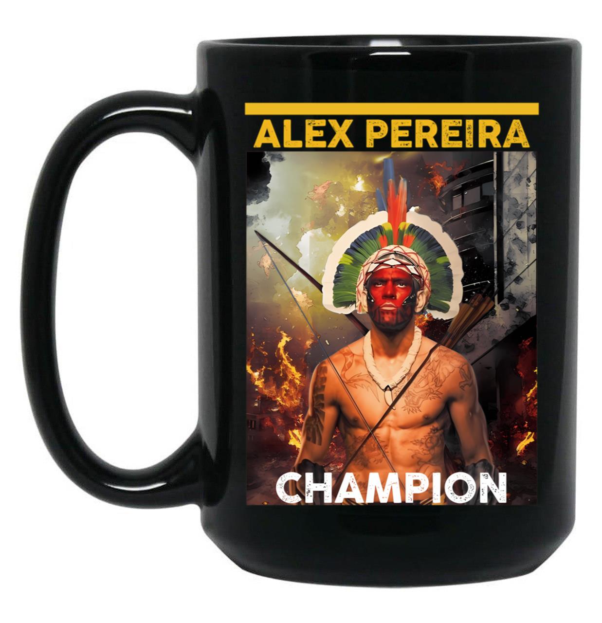 Alex Pereira Classic Mug  Black Coffee Mug, Gift Coffee Mug