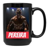 Alex Pereira Design Black Coffee Mug, Gift Coffee Mug