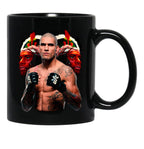 Alex Pereira Poatan Mug Alex Pereira Alex Pereira  Black Coffee Mug, Gift Coffee Mug - Black