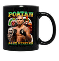 Alex Pereira Poatan Mug Bootleg Alex Pereira Alex Pereira Boot Black Coffee Mug, Gift Coffee Mug - Black