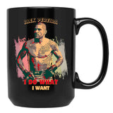 Alex Pereira Poatan (1) Black Coffee Mug, Gift Coffee Mug