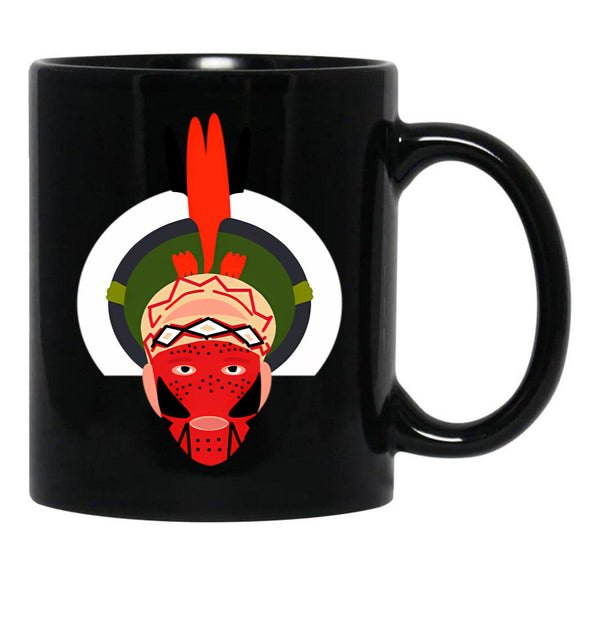 Alex Pereira Poatan Black Coffee Mug, Gift Coffee Mug - Black