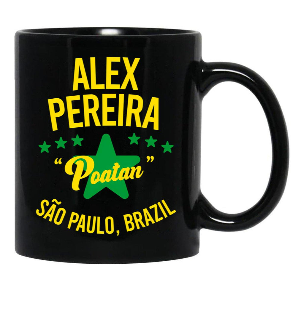 Alex Pereira Roots (Clean) (1) Black Coffee Mug, Gift Coffee Mug - Black