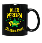 Alex Pereira Roots (Clean) (1) Black Coffee Mug, Gift Coffee Mug - Black