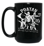 Alex Pereira Mug Poatan Black Vintage Alex Pereira Black Coffee Mug, Gift Coffee Mug
