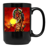 Alex Pereira The Brazilian Fighter (1) Black Coffee Mug, Gift Coffee Mug