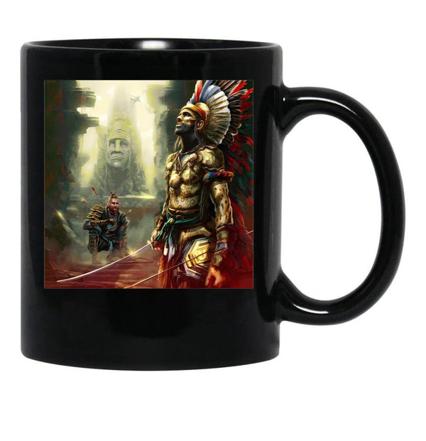Alex Pereira The Brazilian Fighter Black Coffee Mug, Gift Coffee Mug - Black