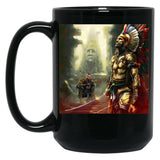 Alex Pereira The Brazilian Fighter Black Coffee Mug, Gift Coffee Mug