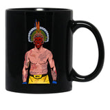 Alex Pereira Tribal Black Coffee Mug, Gift Coffee Mug - Black