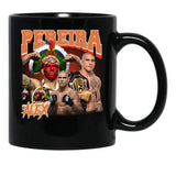 Alex Pereira Vintage Mug American Fighter Mug Jiu Jitsu  Black Coffee Mug, Gift Coffee Mug - Black