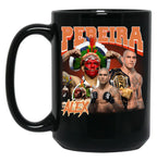 Alex Pereira Vintage Mug American Fighter Mug Jiu Jitsu  Black Coffee Mug, Gift Coffee Mug
