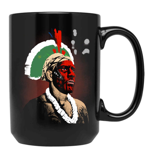 Alex Pereira (1) Black Coffee Mug, Gift Coffee Mug