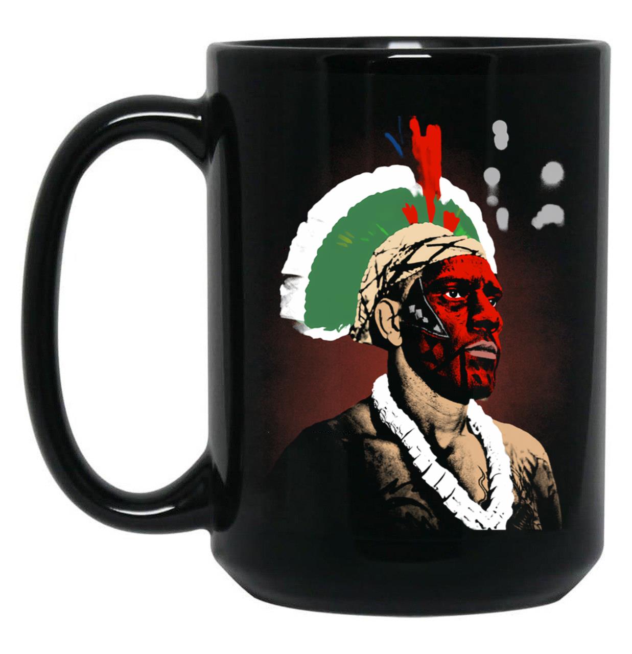 Alex Pereira (1) Black Coffee Mug, Gift Coffee Mug