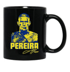 Alex Pereira (2) Black Coffee Mug, Gift Coffee Mug - Black