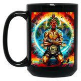 Alex Pereira (2) Black Coffee Mug, Gift Coffee Mug