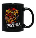 Alex Pereira (7) Black Coffee Mug, Gift Coffee Mug - Black