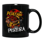 Alex Pereira (7) Black Coffee Mug, Gift Coffee Mug - Black