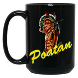 Alex Pereira Black Coffee Mug, Gift Coffee Mug
