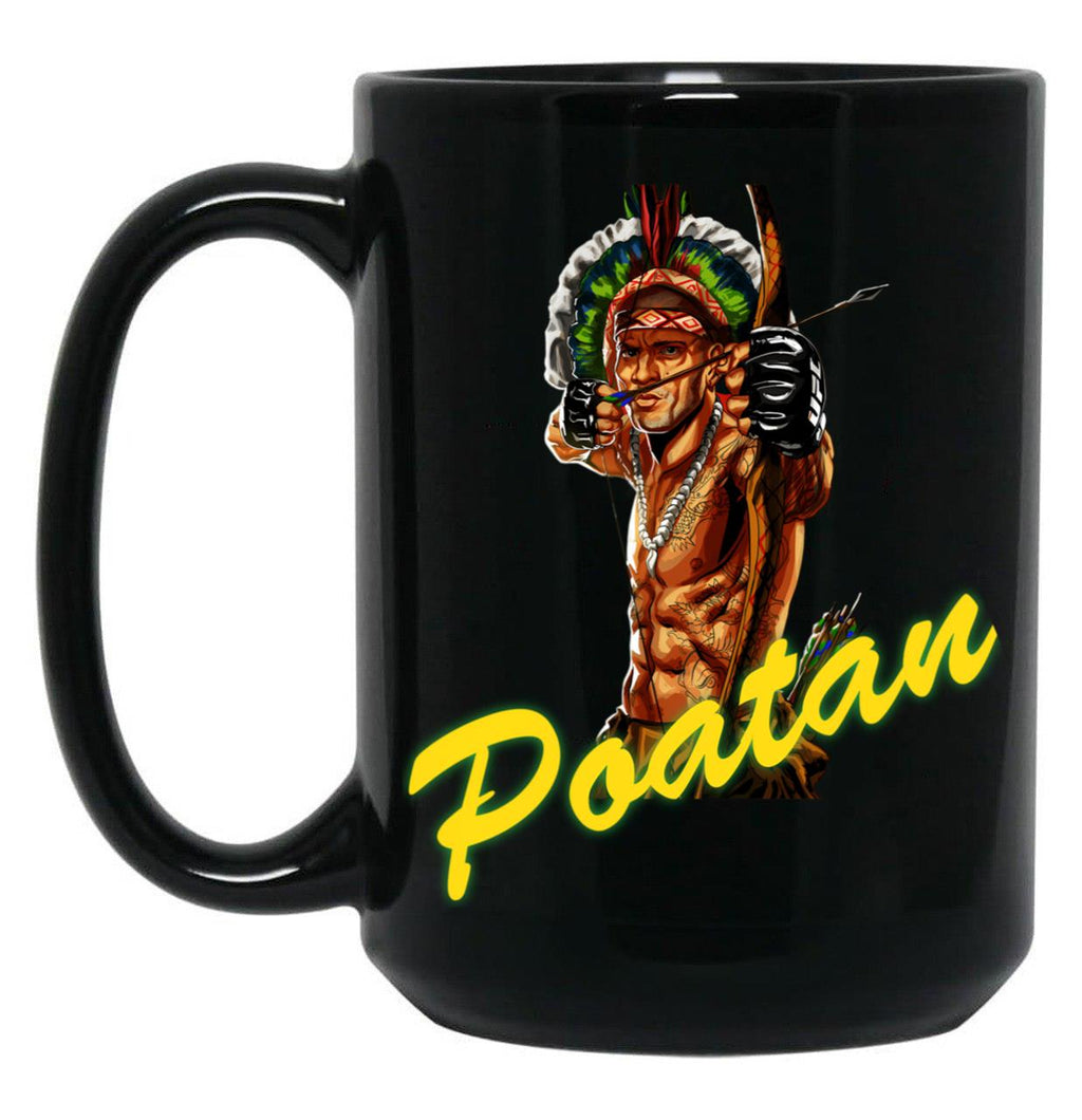 Alex Pereira Black Coffee Mug, Gift Coffee Mug