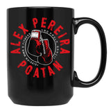 Alex Pereira4 Black Coffee Mug, Gift Coffee Mug