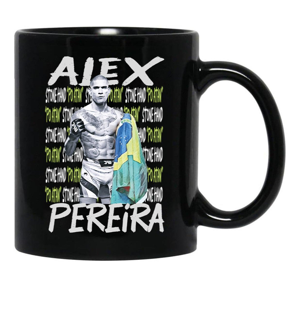 Alex Po Atan Pereira Black Coffee Mug, Gift Coffee Mug - Black