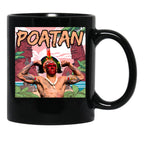 Alex Poatan Pereira (2) Black Coffee Mug, Gift Coffee Mug - Black