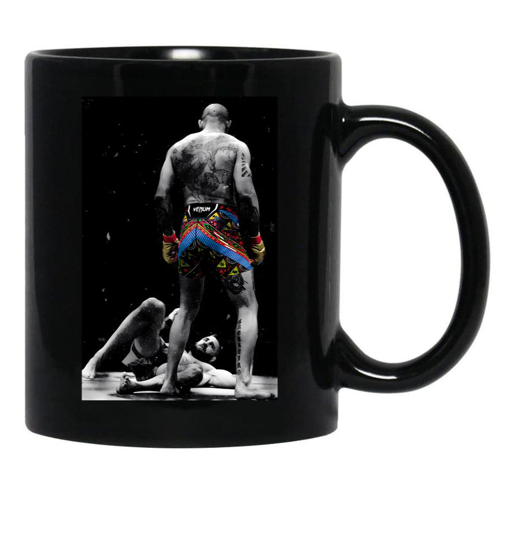 Alex Poatan Pereira (3) Black Coffee Mug, Gift Coffee Mug - Black