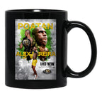 Alex Poatan Pereira (4) Black Coffee Mug, Gift Coffee Mug - Black