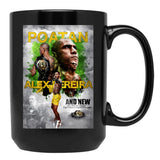Alex Poatan Pereira (4) Black Coffee Mug, Gift Coffee Mug
