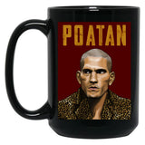 Alex Poatan Pereira (5) Black Coffee Mug, Gift Coffee Mug