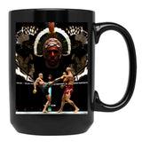 Alex Poatan Pereira (6) Black Coffee Mug, Gift Coffee Mug
