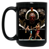 Alex Poatan Pereira (6) Black Coffee Mug, Gift Coffee Mug