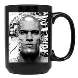 Alex Poatan Pereira (7) Black Coffee Mug, Gift Coffee Mug