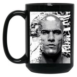 Alex Poatan Pereira (7) Black Coffee Mug, Gift Coffee Mug