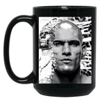 Alex Poatan Pereira (7) Black Coffee Mug, Gift Coffee Mug