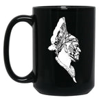 Alex Poatan Pereira (8) Black Coffee Mug, Gift Coffee Mug