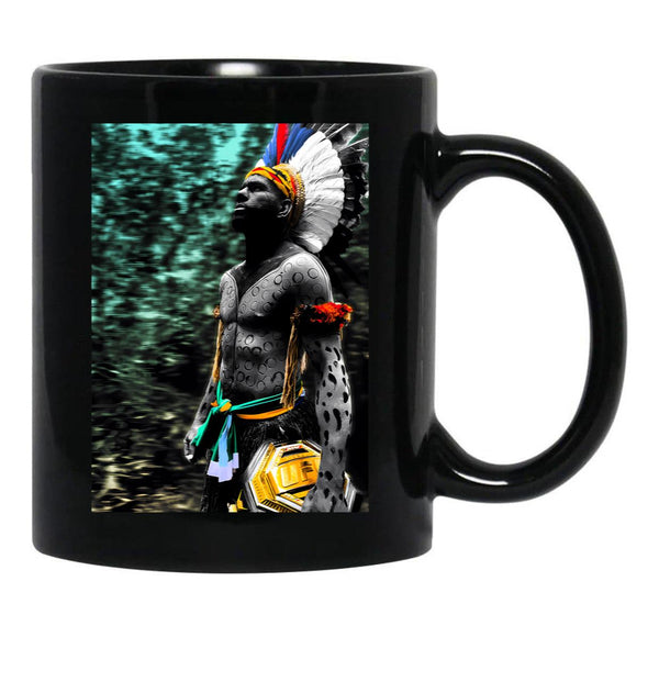Alex Poatan Pereira (9) Black Coffee Mug, Gift Coffee Mug - Black