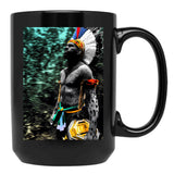 Alex Poatan Pereira (9) Black Coffee Mug, Gift Coffee Mug
