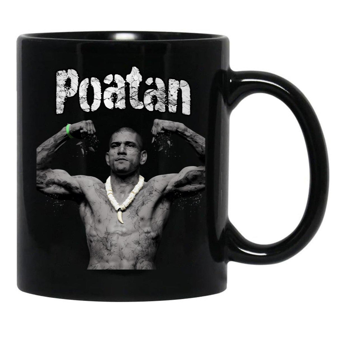 Alex Poatan Pereira Black Coffee Mug, Gift Coffee Mug - Black