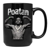 Alex Poatan Pereira Black Coffee Mug, Gift Coffee Mug